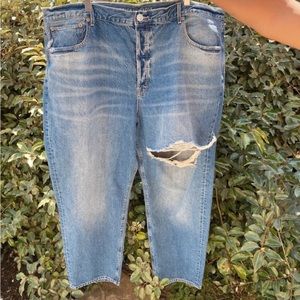 90s boyfriend jeans - plus size regular high rise